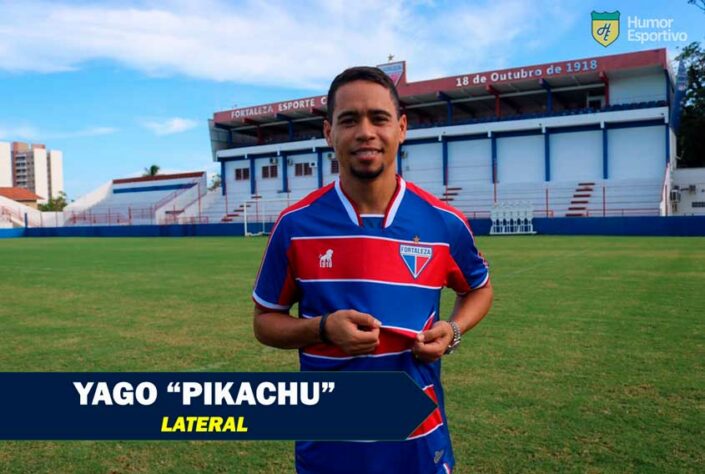 Apelidos inusitados do futebol: Yago Pikachu, lateral/meia do Fortaleza