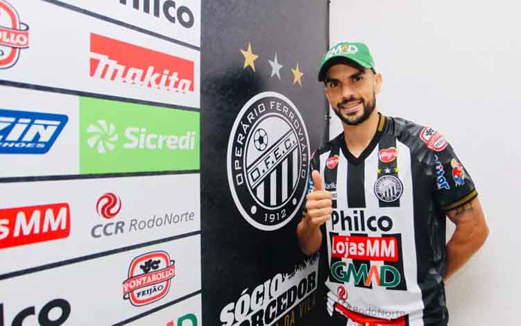 Rodrigo Pimpão: após atuar por Vasco e Botafogo, Pimpão está defendendo o Operário e jogará o Campeonato alagoano pelo clube em 2022.