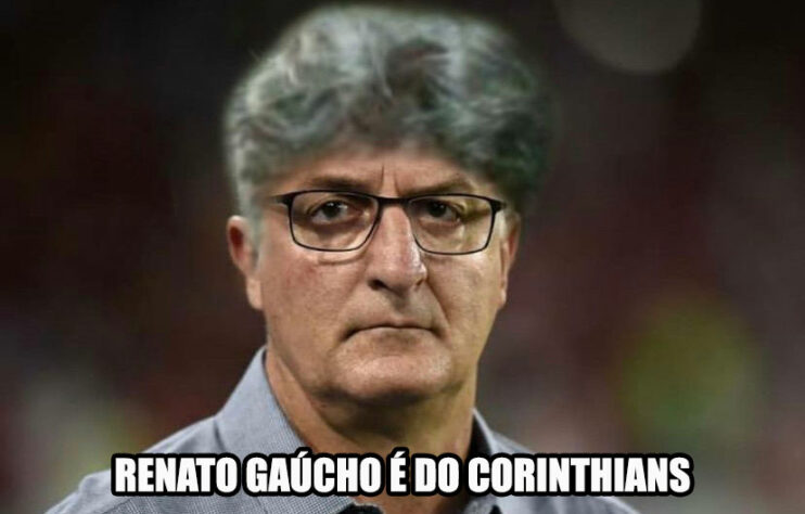 Renato Gaúcho não acerta com o Corinthians e fato vira meme nas redes sociais