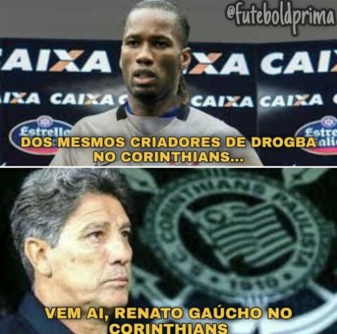 Renato Gaúcho não acerta com o Corinthians e fato vira meme nas redes sociais