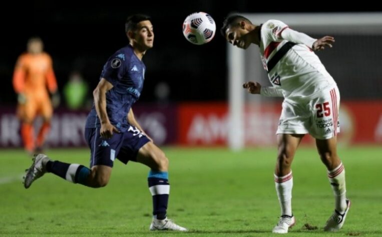 JOGO 1: São Paulo x Racing - Morumbi / JOGO 2: Racing x São Paulo - El Cilindro