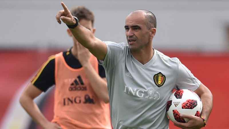 Roberto Martínez, técnico da Bélgica, também foi especulado para assumir o Tottenham. No entanto, o clube inglês está muito próximo de fechar com Conte.