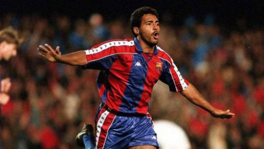 Romário: O Baixinho bateu na trave. Com a camisa do Barcelona, Romário chegou à final da edição 1993/1994, mas foi derrotado pelo Milan por 4 a 0.