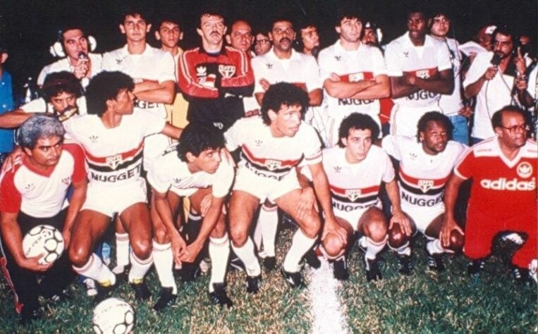 Com 83,3%, os dois ficam atrás somente de Rubens Salles, em 1931, Jim Lopes, em 1953, e Pepe, em 1986, com 93,33% de aproveitamentos nos primeiros jogos e, ainda, de Joreca, na temporada de 1943, com 86,67% de aproveitamento. Na foto, o São Paulo de 1986, treinado por Pepe, que se sagrou campeão brasileiro.
