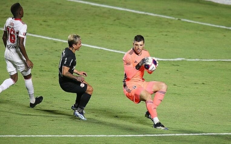 Os jogos em que o Tricolor ficou sem ter suas redes balançadas foram: Palmeiras 0 x 1 São Paulo (Paulistão); Sporting Cristal-PER 0 x 3 São Paulo (Libertadores); São Paulo 2 x 0 Santo André (Paulistão); Ituano 0 x 3 São Paulo (Paulistão); São Paulo 2 x 0 Rentistas-URU (Libertadores).