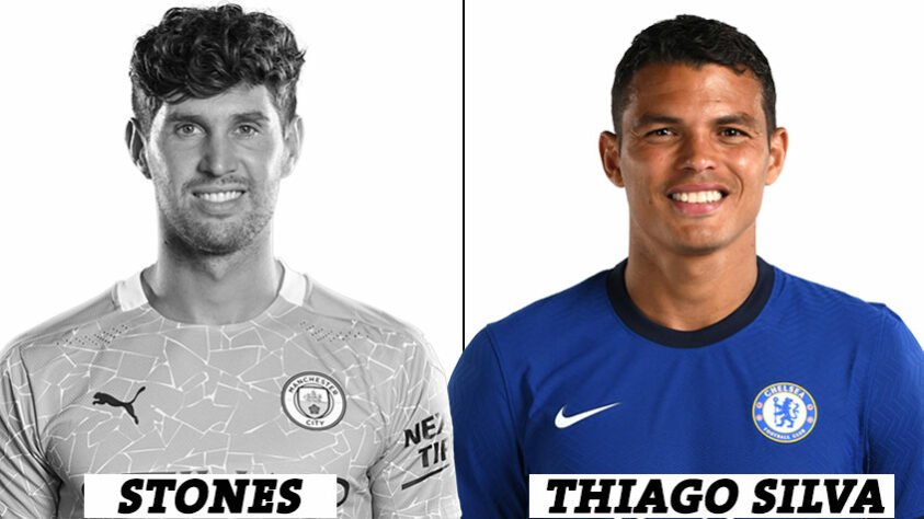 ZAGUEIRO: 0 voto para Stones; 15 votos para Thiago Silva.