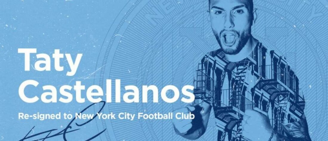 FECHADO - O New York City FC anunciou, no início da tarde desta quinta-feira (13), a renovação de contrato do atacante Taty Castellanos, que negociava desde fevereiro com o Palmeiras, por mais cinco anos. O atleta já havia demonstrado publicamente a vontade de jogar no Brasil, mas sua equipe recusou todas as propostas enviadas pelo Verdão.