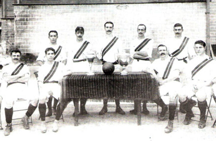 1908 - 3º título estadual do Fluminense - Vice: Botafogo