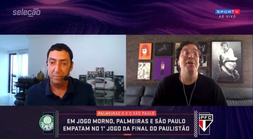 Walter Casagrande x PVC: Paulo Vinícius Coelho se incomodou, no programa "Seleção SporTV", em maio do ano passado, após Walter Casagrande recordar uma polêmica com Edmundo, no Fox Sports, na qual o ex-jogador discutiu com PVC. O atrito entre PVC e Casão aconteceu em uma análise sobre as recentes derrotas do Palmeiras em finais. "PVC, só vou falar uma coisa. Vou repetir o Edmundo: Você tem razão, PVC", falou Casagrande. "Você está sendo grosseiro, Casão", rebateu PVC.