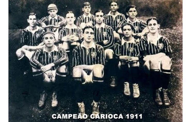 1911 - 5º título estadual do Fluminense - Vice: América