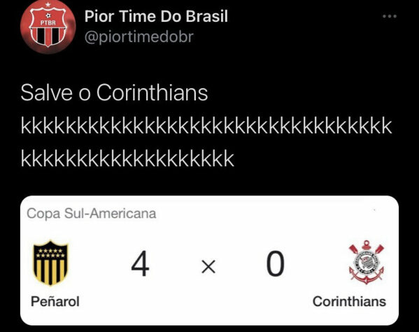 Copa Sul-Americana: os melhores memes da derrota e eliminação do Corinthians para o Peñarol