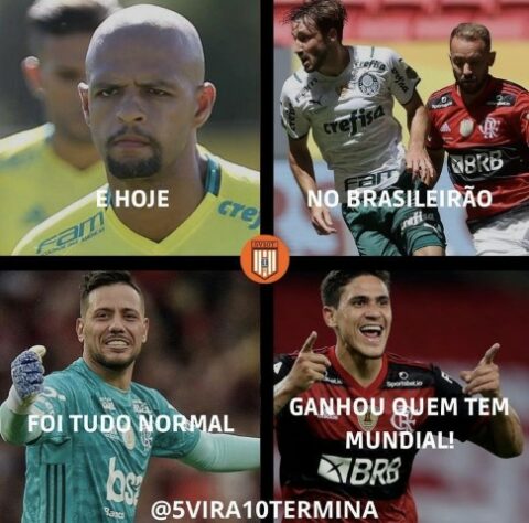 Brasileirão: os melhores memes de Flamengo 1 x 0 Palmeiras