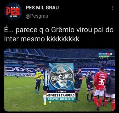 Campeonato Gaúcho: Grêmio é tetra e torcedores tiram onda em memes com o Internacional