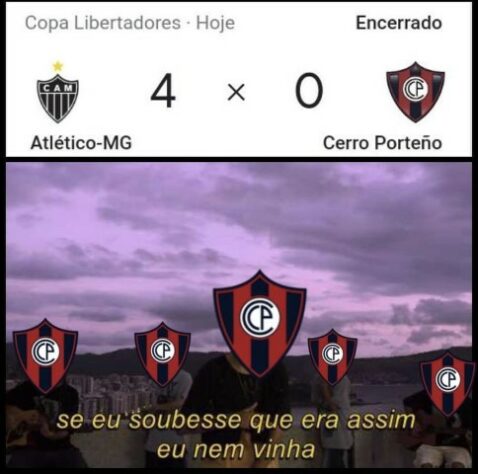 Libertadores da América: os memes de Atlético-MG 4 x 0 Cerro Porteño