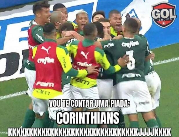 Hora de recordar: última vitória do Palmeiras sobre o Corinthians foi na semifinal do Paulistão 2021 e rendeu brincadeiras nas redes sociais.