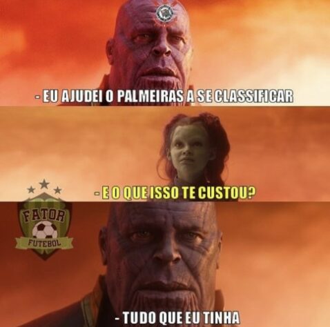 Palmeiras elimina o Corinthians na semifinal do Campeonato Paulista e torcedores não perdoam em memes nas redes sociais