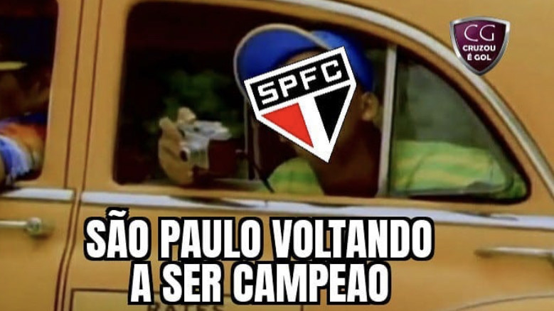 São Paulo é campeão do Paulistão e torcedores festejam a conquista nas redes sociais. Após mais um vice na temporada, Palmeiras vira alvo dos memes.