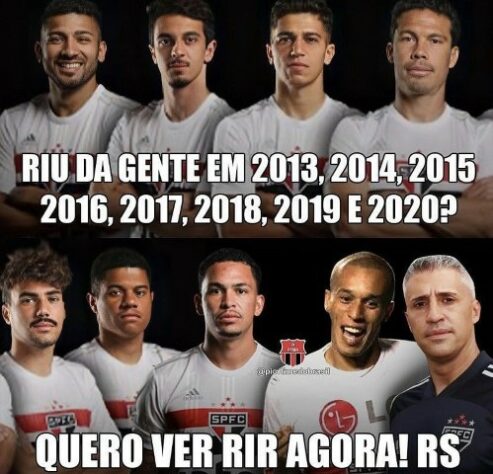 São Paulo é campeão do Paulistão e torcedores festejam a conquista nas redes sociais. Após mais um vice na temporada, Palmeiras vira alvo dos memes.