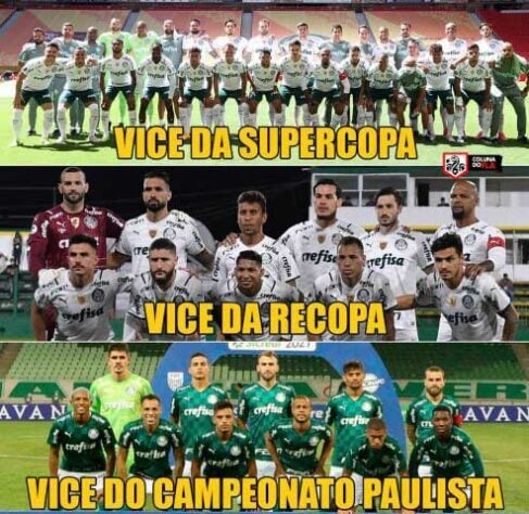São Paulo é campeão do Paulistão e torcedores festejam a conquista nas redes sociais. Após mais um vice na temporada, Palmeiras vira alvo dos memes.