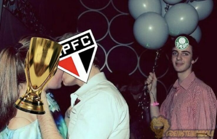 São Paulo é campeão do Paulistão e torcedores festejam a conquista nas redes sociais. Após mais um vice na temporada, Palmeiras vira alvo dos memes.