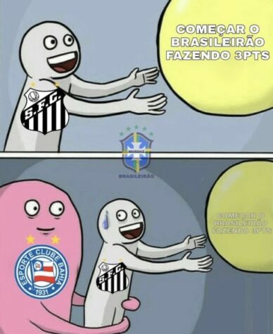 Brasileirão: os melhores memes de Bahia 3 x 0 Santos