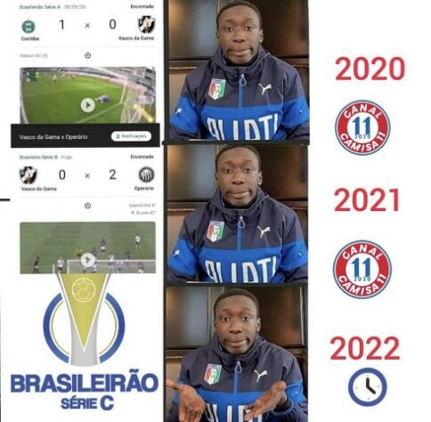 Série B: Vasco e Cruzeiro sofrem com memes após derrotas na 1ª rodada da competição