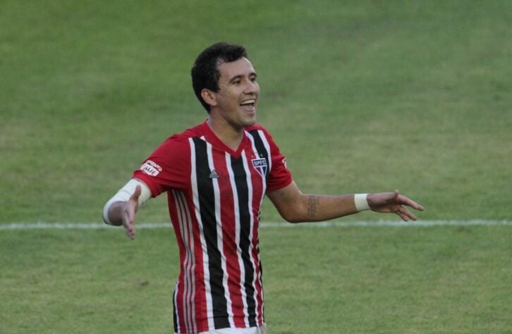 Pablo - o atacante de 29 anos tem contrato com o São Paulo até dezembro de 2022.