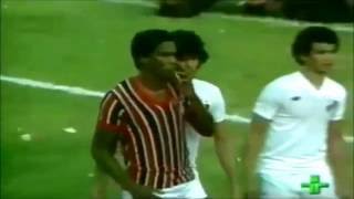 Campeonato Paulista 1980 - São Paulo x Santos - campeão: São Paulo. O Tricolor levou a melhor sobre o rival nas duas partidas, ao ganhar por 1 a 0 ambos os jogos. Serginho Chulapa marcou os dois gols nas decisões.