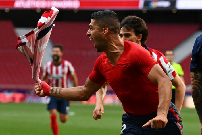 Atlético de Madrid: Carrasco, Matheus Cunha e Luis Suárez.