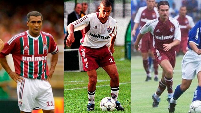 Coleção das camisas para a temporada de 2003