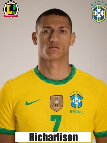 Richarlison - 7,0 - Anotou o primeiro gol da Seleção e deu trabalho para o goleiro em uma cabeçada perigosa na primeira etapa