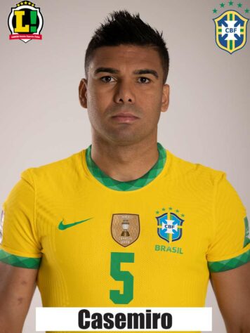 Casemiro - 6,5 - Volante não teve tanto brilho, mas novamente foi seguro no meio-campo.