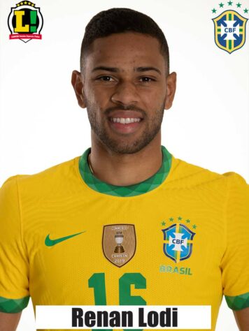 Renan Lodi - 4,5 - Lateral-esquerdo foi quem teve pior atuação na Seleção Brasileira. Falhou no gol da Argentina e foi substituído no segundo tempo.