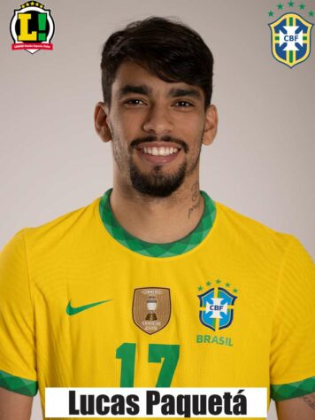 Lucas Paquetá: 6,5 – Melhorou o setor ofensivo da seleção e deu o passe para Renan Lodi cruzar na cabeça de Roberto Firmino. 