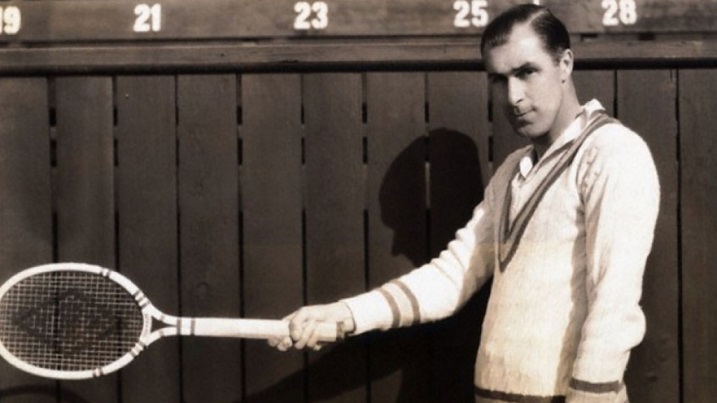 O americano Bill Tilden encerrou a carreira com dez títulos de Grand Slam.