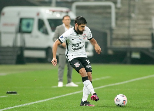 Bruno Méndez (zagueiro) - Um Dérbi pelo Corinthians - um empate