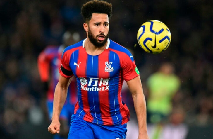 Andros Townsend - Crystal Palace - 29 anos - Atacante - Contrato até: 30/06/2021