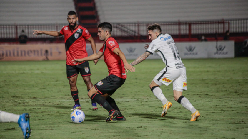 Atlético-GO: eliminou o Corinthians com placar agregado de 2 a 0.