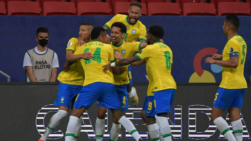 Na partida de abertura da Copa América 2021, o Brasil venceu a Venezuela por 3 a 0, com gols de Marquinhos, Neymar e Gabigol. Veja as notas do LANCE! para os jogadores da Seleção Brasileira. (Por Rafael Marson - rafaelmunoz@lancenet.com.br)