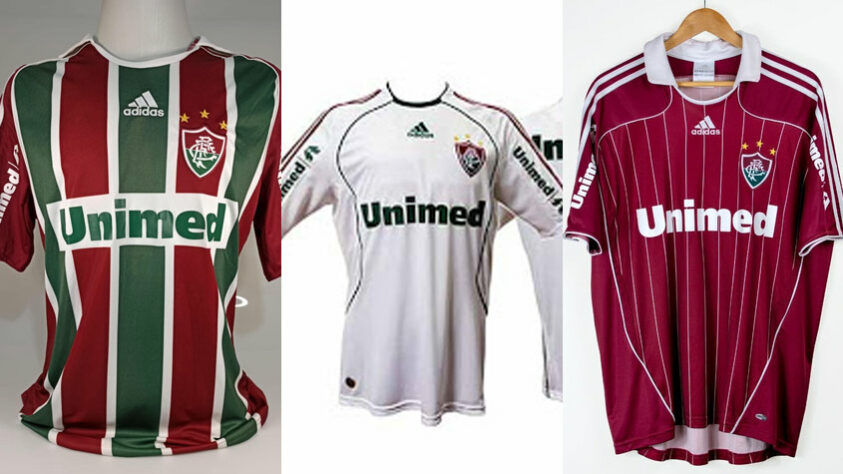 Coleção das camisas para a temporada de 2008