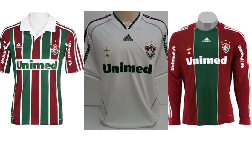 Coleção das camisas para a temporada de 2010