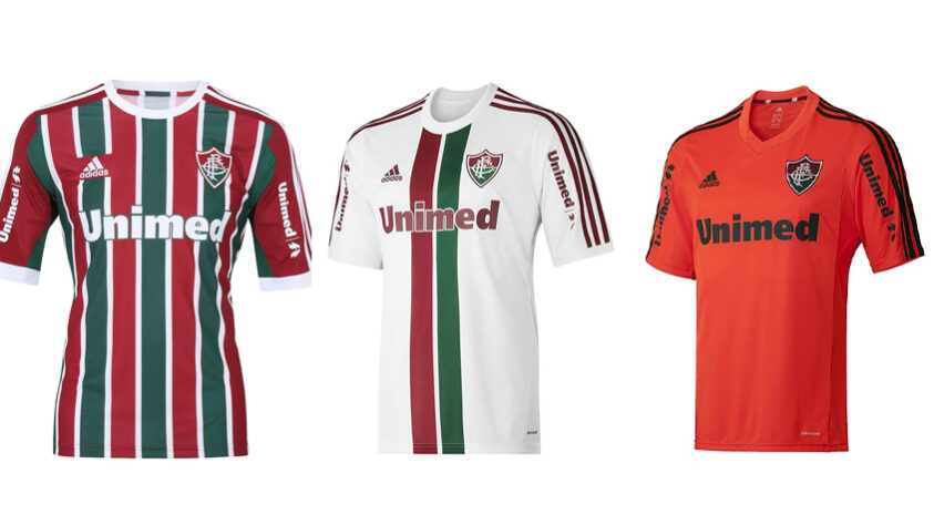 Coleção das camisas para a temporada de 2014