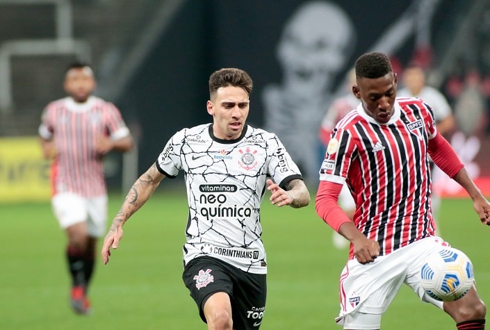 30/06/2021 - Corinthians 0 x 0 São Paulo - 8ª rodada do Brasileirão.