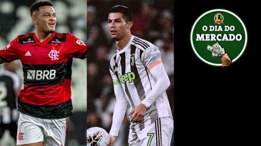 Clube espanhol perto de chegar a um acordo com o Flamengo pelo atacante Rodrigo Muniz. Juventus estipula multa para que Cristiano Ronaldo deixe a equipe. Rafael Borré negocia com o futebol europeu. Tudo isso e muito mais no Dia do Mercado de terça-feira.