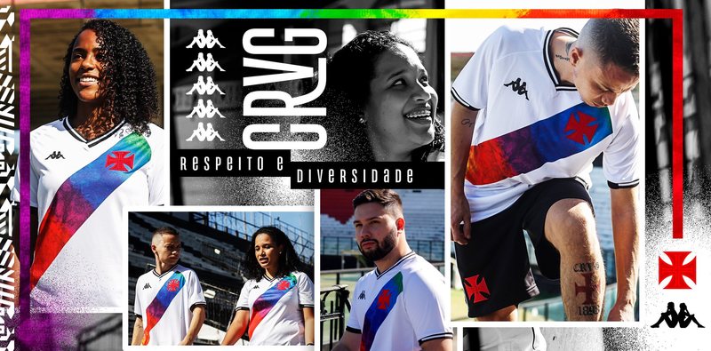 Com isso, o Vasco sempre foi um clube que lutou contra o preconceito e a discriminação, e respeitou a diversidade. Dessa forma, o time lançou uma camisa Dia Internacional do Orgulho LGBTQIA+, que é comemorado em 28/06, O time usou o uniforme especial na vitória diante do Brusque por 2 a 1, em São Januário.