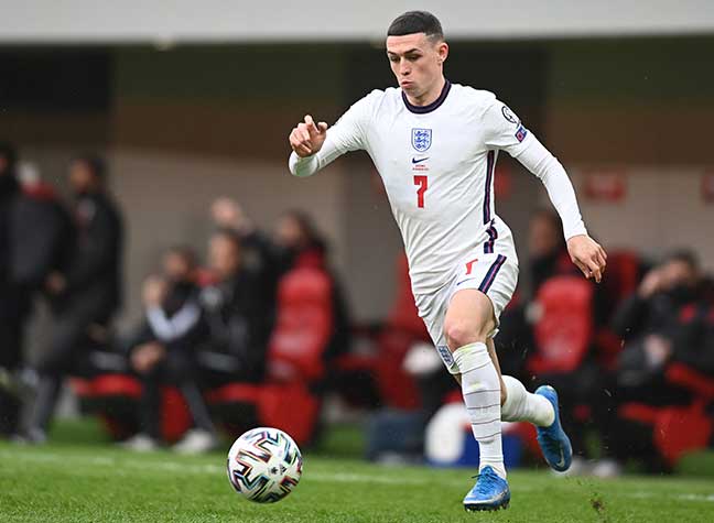 Vice-campeão da Champions League e vencedor da Premier League pelo Manchester City, Phil Foden foi uma das principais estrelas do time inglês durante a temporada, e consegue a vaga para titular da Inglaterra na Eurocopa.