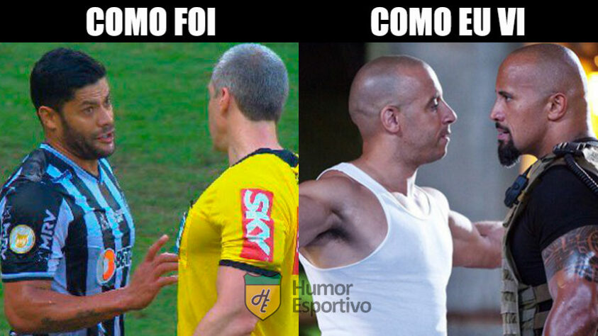 Árbitro e jogador do Atlético-MG, ambos conhecidos por seus portes físicos, estiveram em campo neste domingo na partida entre o Galo e o São Paulo. Confira as zoeiras! (Por Humor Esportivo)