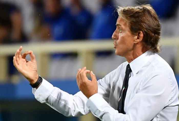 No cargo desde 2018, Roberto Mancini conseguiu formar uma Seleção Italiana estável para a disputa da Eurocopa. Em trinta partidas disputadas no comando da Itália, obteve apenas duas derrotas e um grande número de 21 jogos.