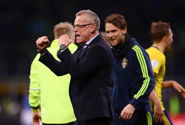 No comando da Suécia desde junho de 2016, Jan Andersson carregou a sua equipe até as quartas de final da Copa do Mundo de 2018. Na Eurocopa deste ano, o treinador busca repetir a boa campanha.