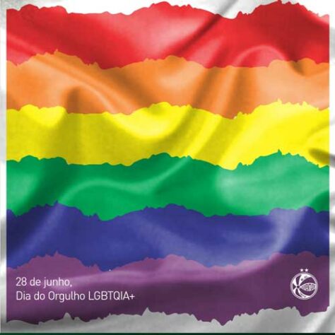 O Juventude se juntou aos vizinhos gaúchos e também publicou uma homenagem ao Dia Internacional do Orgulho LGBTQIA+, pedindo respeito e igualdade às pessoas LGBTQIA+ e "que o amor prevaleça, hoje e sempre”.